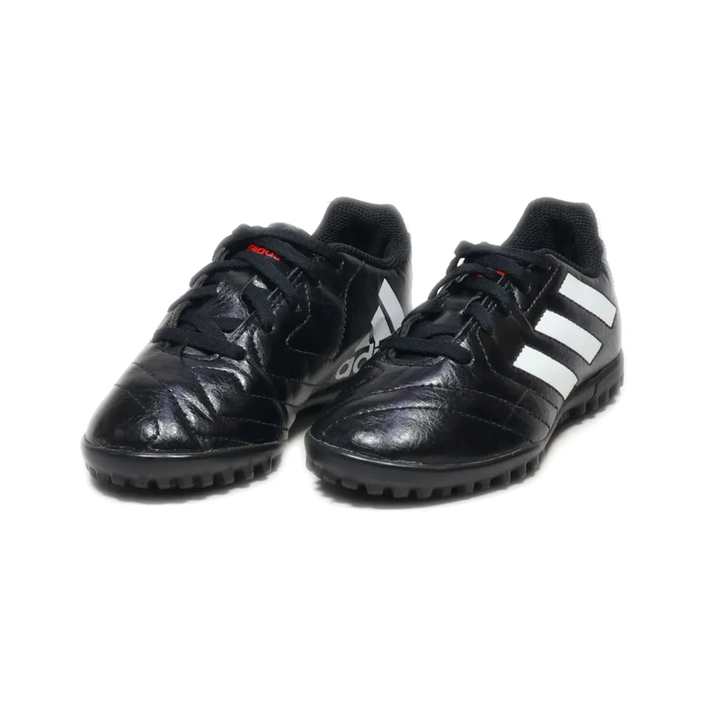 Adidas Goletto 7 Tf J Sport Shoes Leather Black Colour For Kids