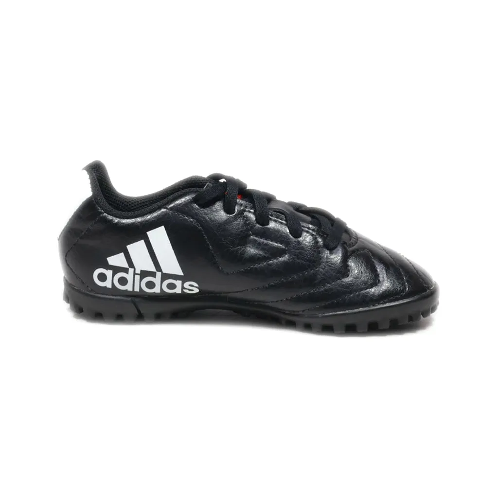 Adidas Goletto 7 Tf J Sport Shoes Leather Black Colour For Kids