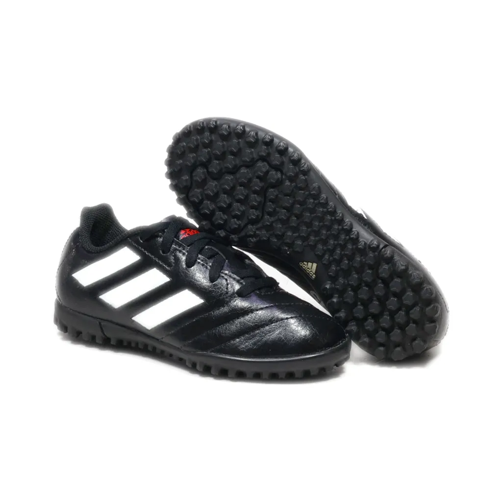 Adidas Goletto 7 Tf J Sport Shoes Leather Black Colour For Kids