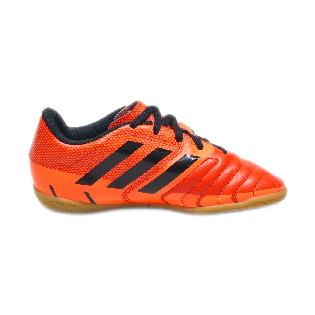 Adidas Sneakers Leather Orange Colour For Kids