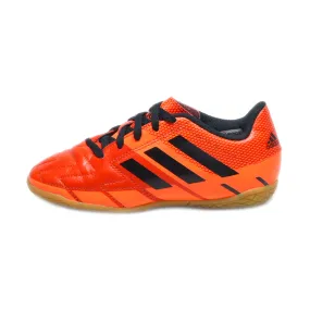 Adidas Sneakers Leather Orange Colour For Kids