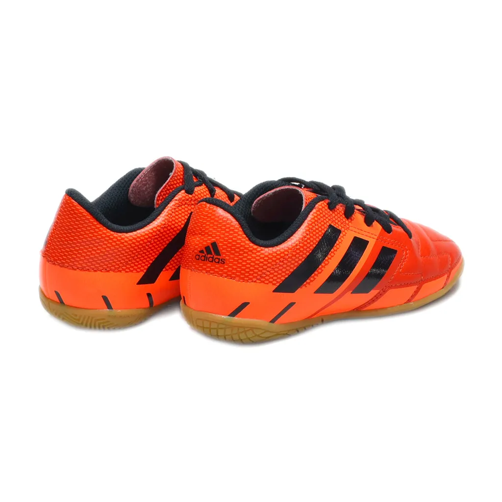 Adidas Sneakers Leather Orange Colour For Kids