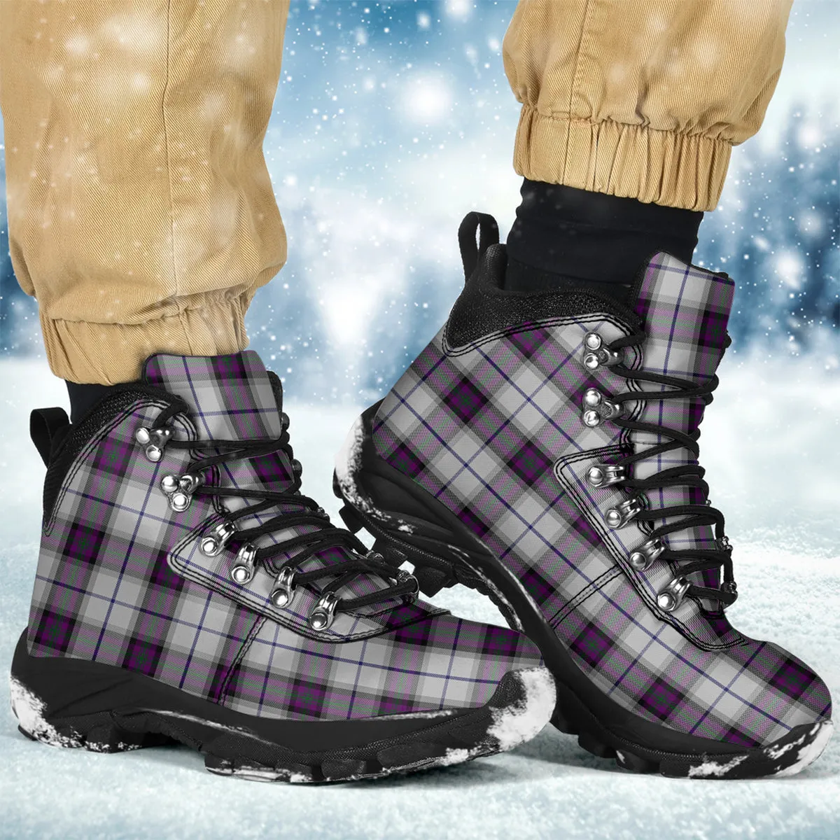 Alexander of Menstry Dress Tartan Alpine Boots