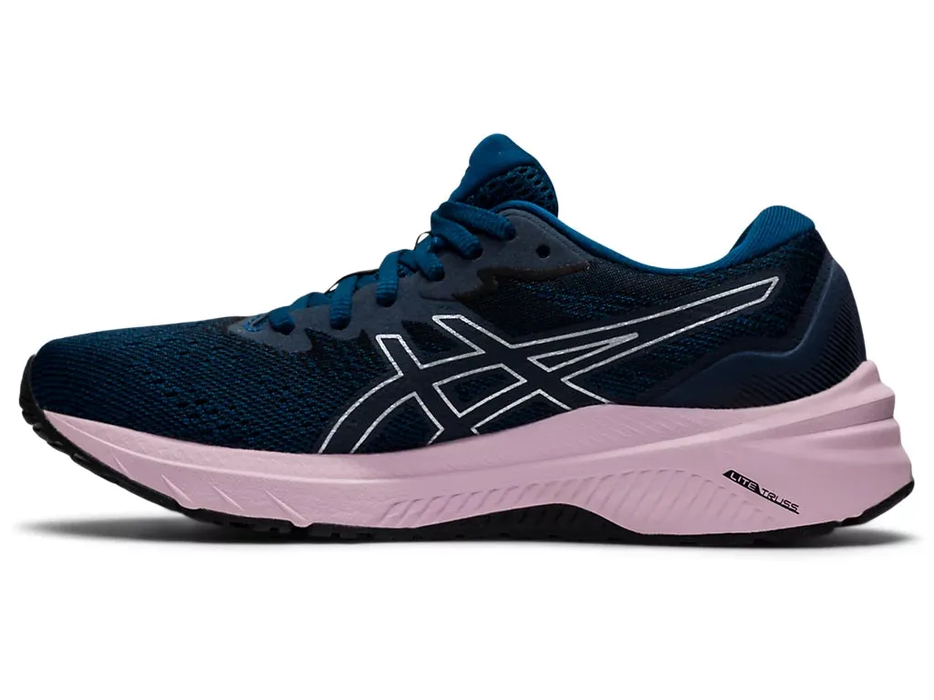 ASICS GT-1000 11 (D) - Womens - Mako Blue/Barely Rose