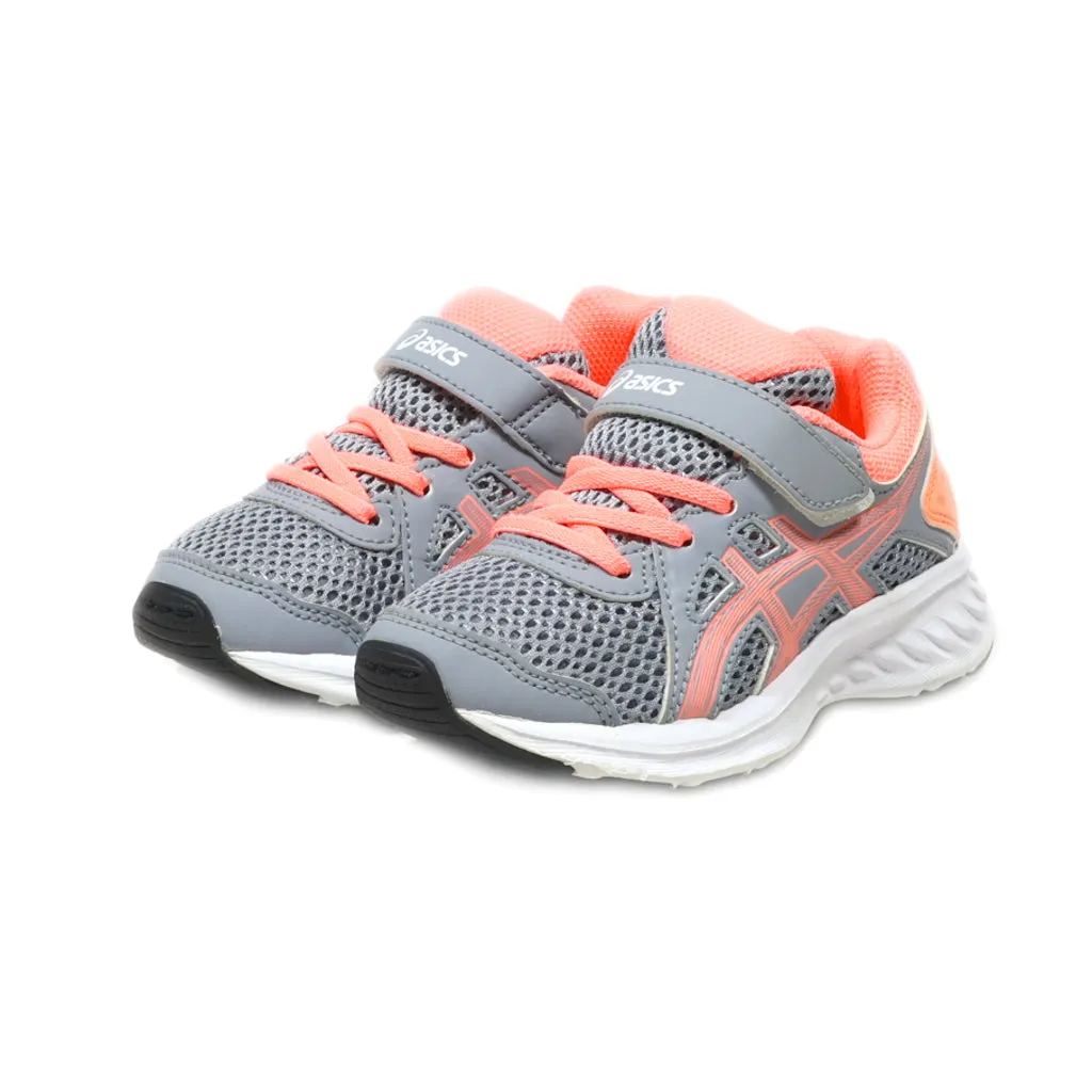 Asics Jolt 2 Ps Sport Shoes Fabric Grey Colour For Kids