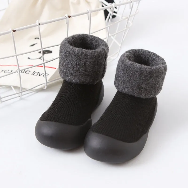 Baby Socks/ Girl Sneakers Newborn Indoor Shoes for 0-3 yrs