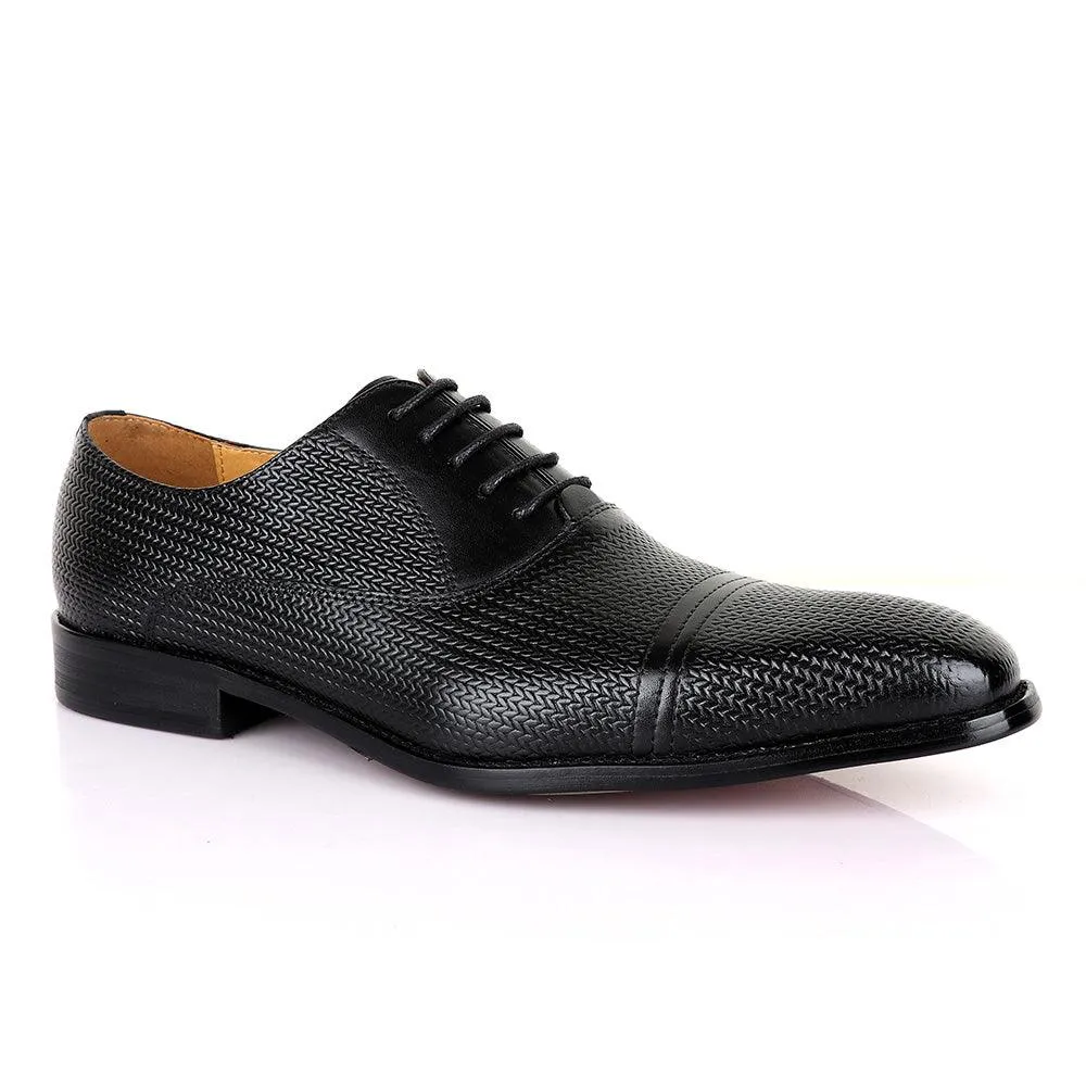 Berluti Formal Oxford Black Leather shoe