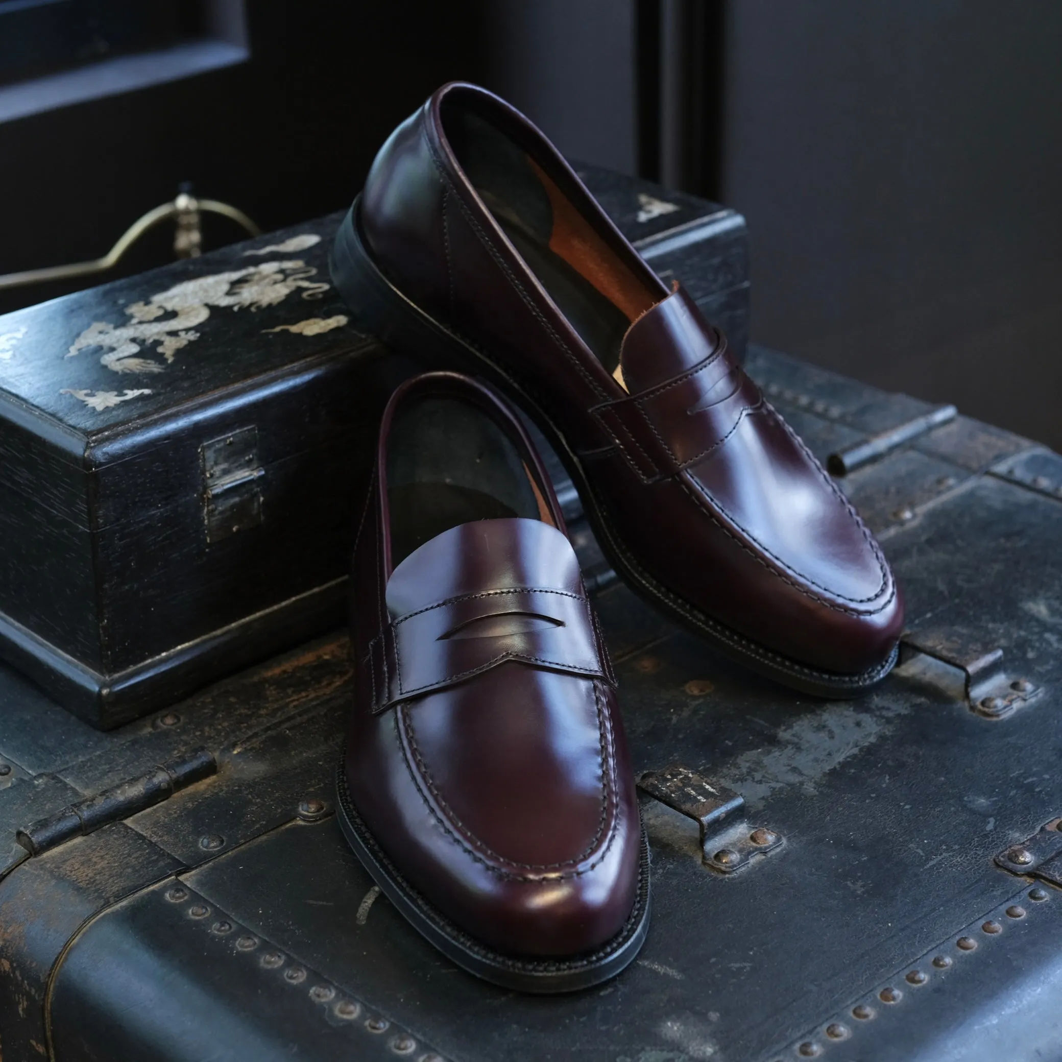 Berwick1707 Calf Unlined Penny Loafer