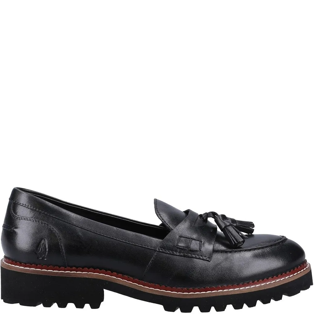 Black Ginny Tassel Loafers