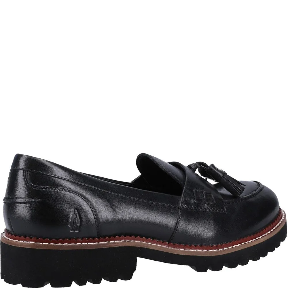 Black Ginny Tassel Loafers