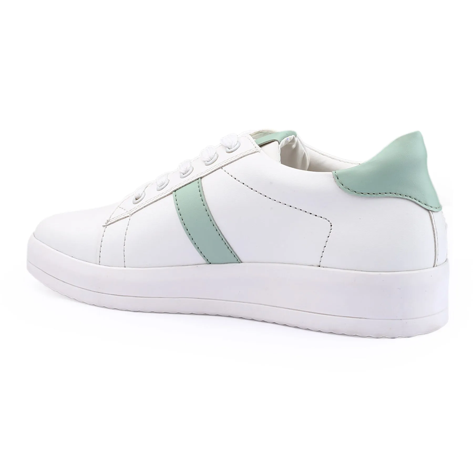 Bxxy Women's Faux Leather Casual Sneakers