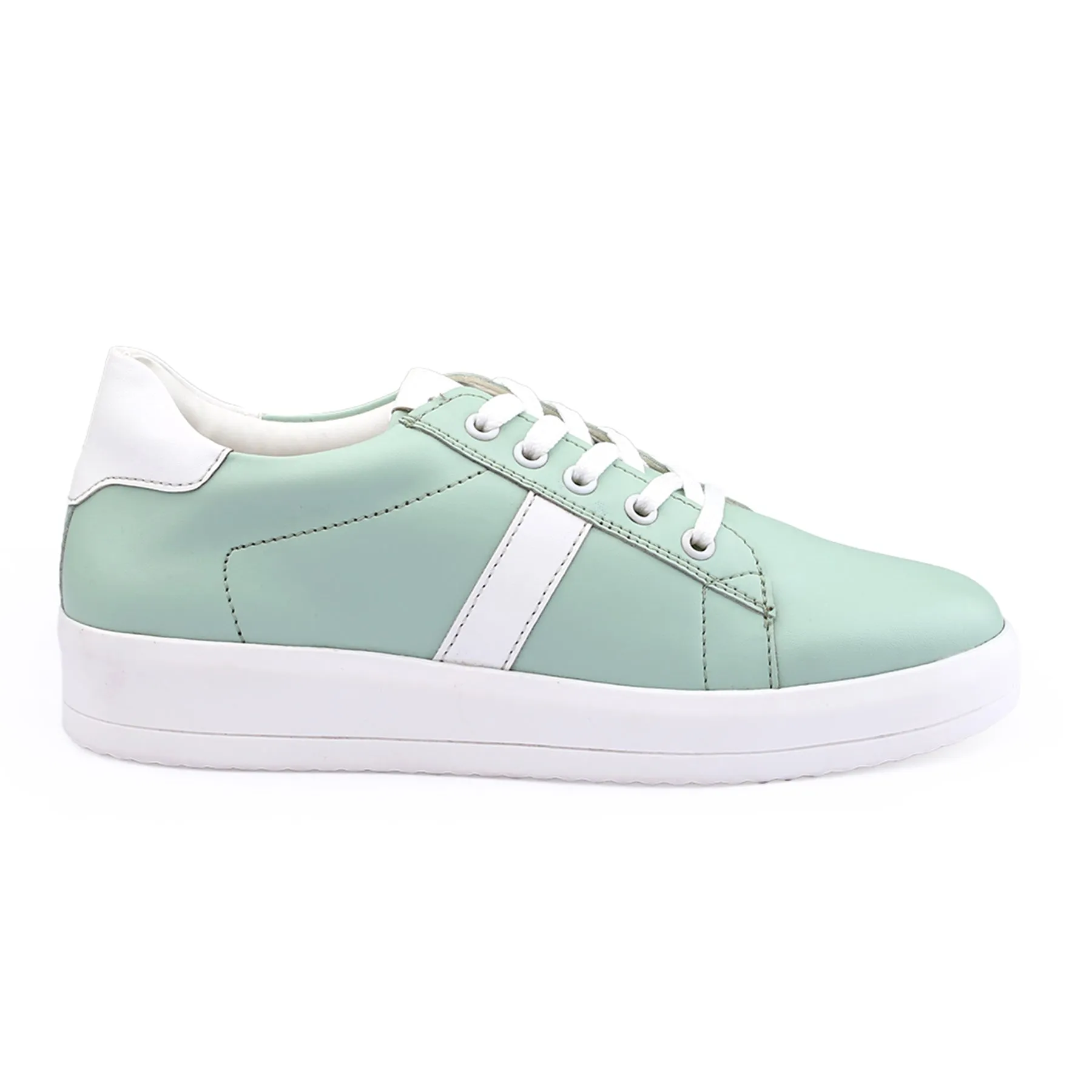 Bxxy Women's Faux Leather Casual Sneakers