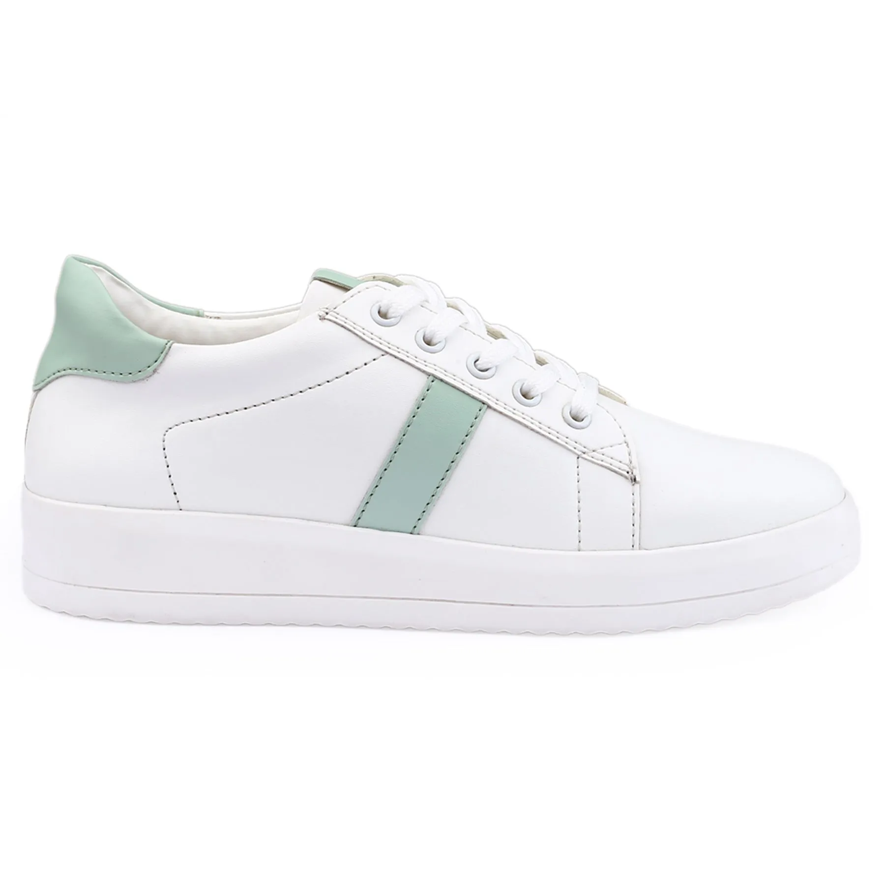 Bxxy Women's Trendy Lace-up Sneakers