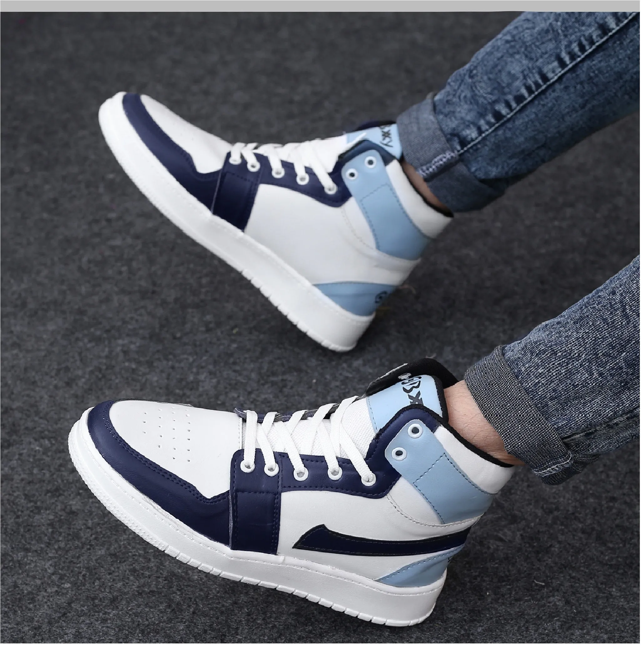 Bxxy's High-end Fashion Lace-up Sports Casual Shoes for Men