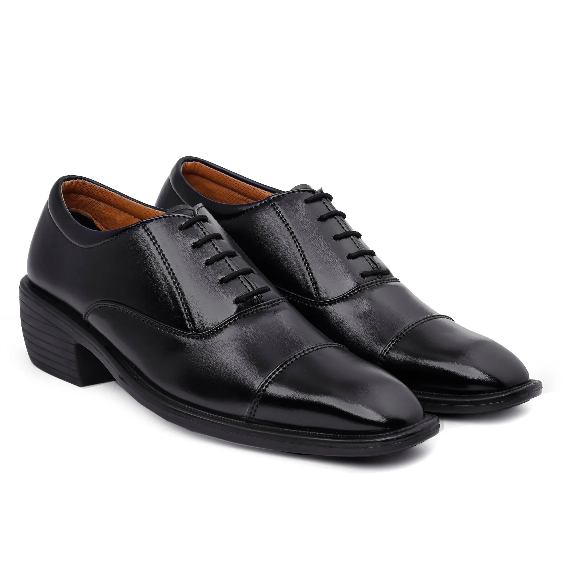 Bxxy's In-Trend Lace-up Formal Wear Shoes For Men