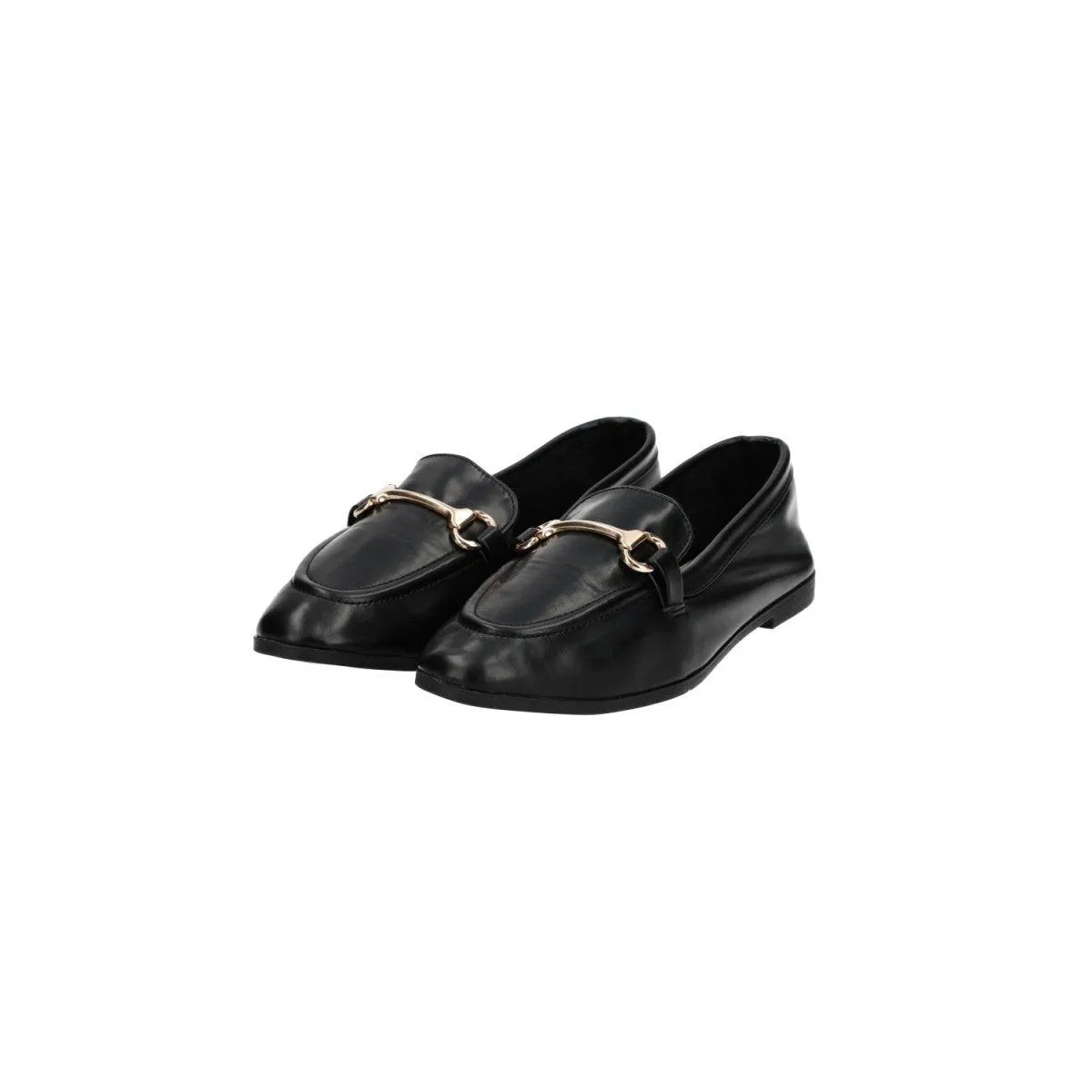 Calliope Accessories Casual Loafers Leather Black Colour For Women