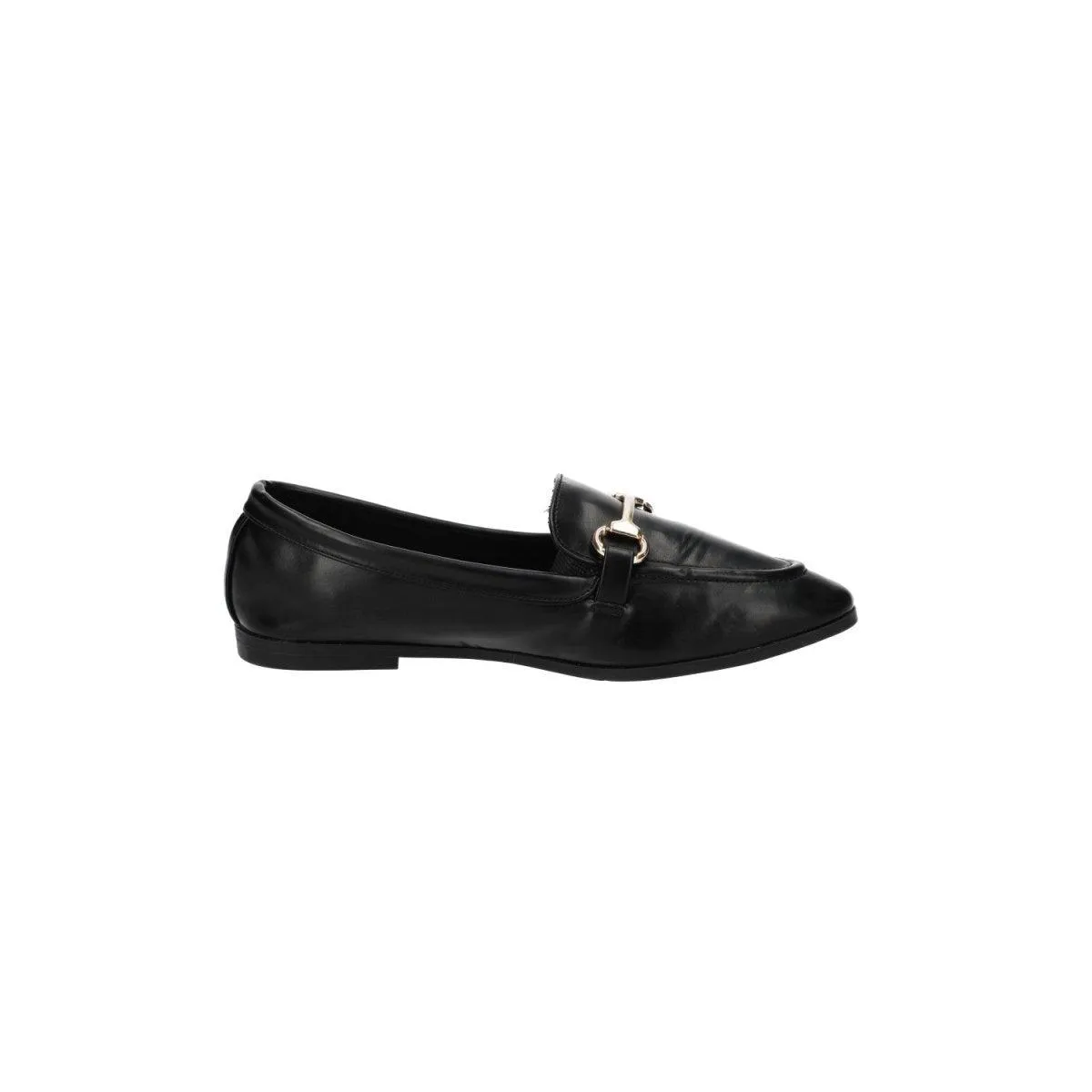 Calliope Accessories Casual Loafers Leather Black Colour For Women