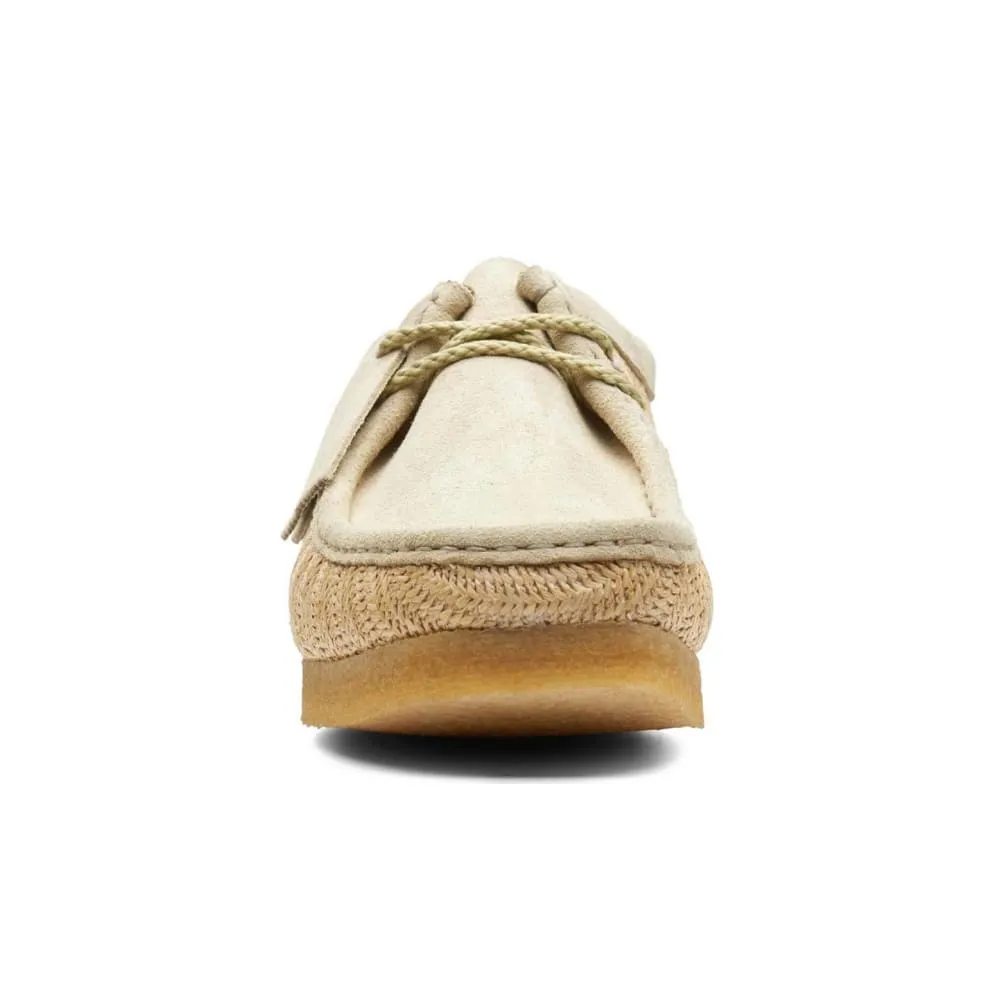 Clarks Originals Wallabee Low Men's Natural Interest Raffia Textile 26165447