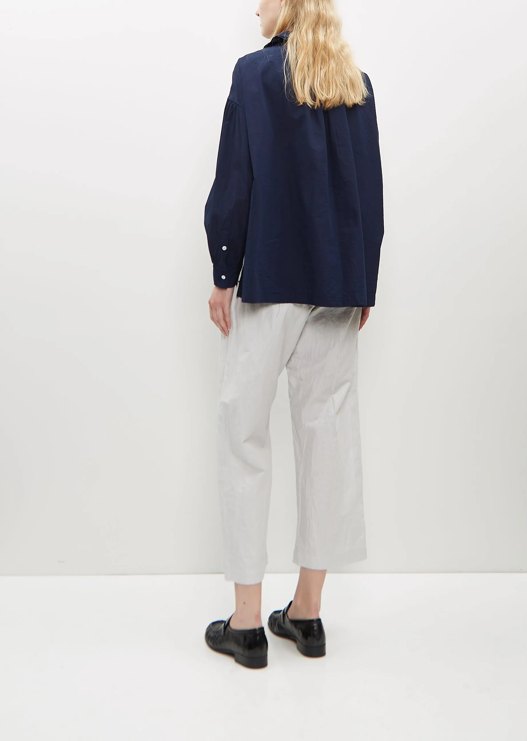 Easy Cotton-Ramie Trousers