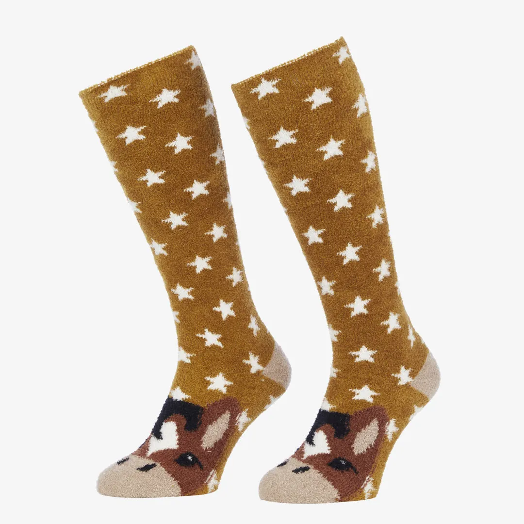 LeMieux Ladies Fluffy Chancer Character Socks