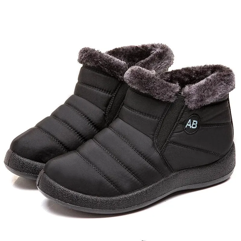 Luxury Winter Essentials: Waterproof Ankle Boots for Women - Keeping You Warm in Style!