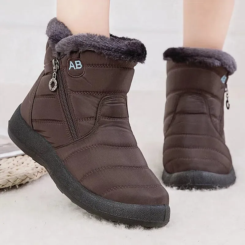 Luxury Winter Essentials: Waterproof Ankle Boots for Women - Keeping You Warm in Style!