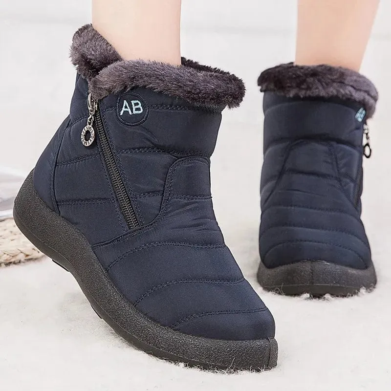 Luxury Winter Essentials: Waterproof Ankle Boots for Women - Keeping You Warm in Style!