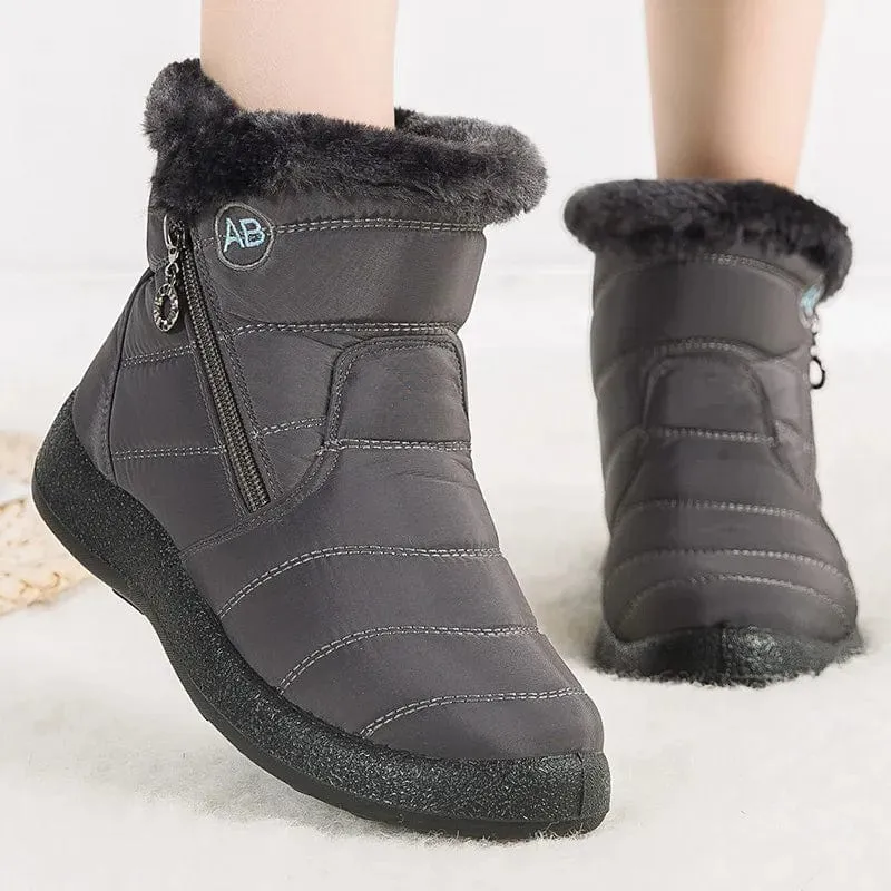 Luxury Winter Essentials: Waterproof Ankle Boots for Women - Keeping You Warm in Style!