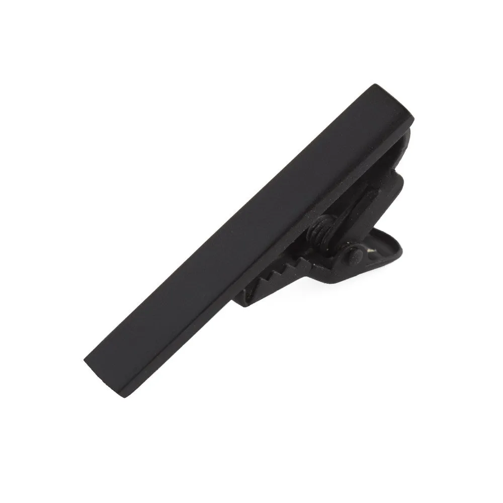 Matte Color Black Tie Bar