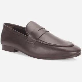 Men "APLYS" Leather Slide In Loafers Shoes