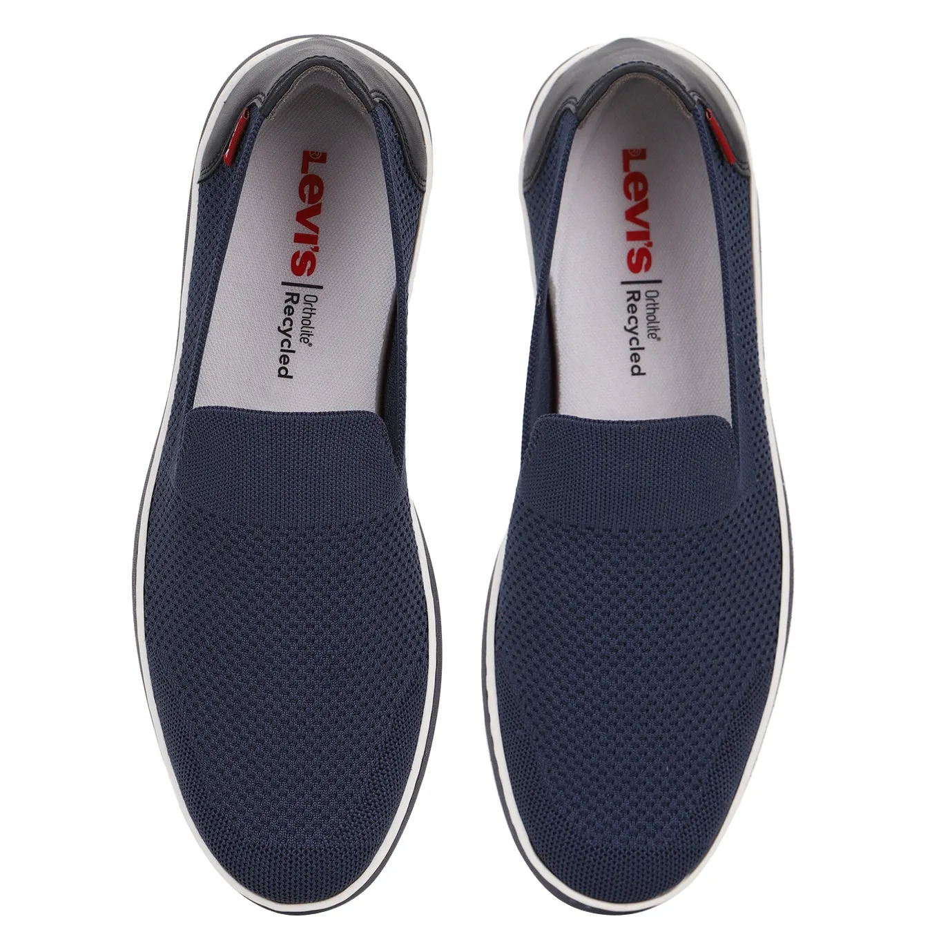 Men's Blue Solid Slip-On Sneaker