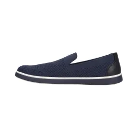 Men's Blue Solid Slip-On Sneaker