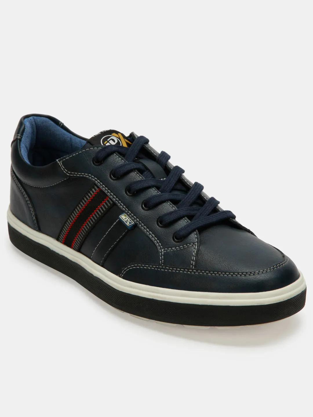 Men's Navy Blue Lace Up Casual (IX1018)