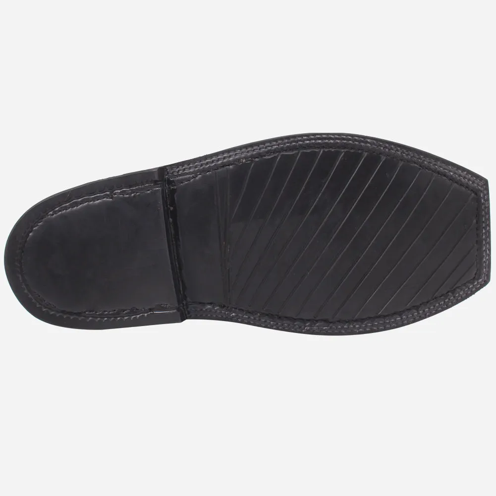 Mens "ATIQ" Leather Flat Peshawari Sandals