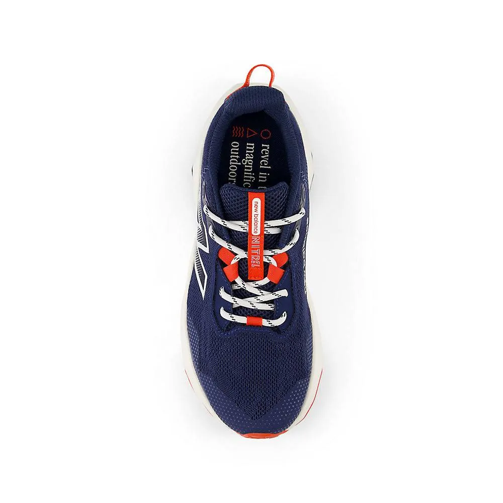 New Balance DynaSoft Nitrel v6 (kids) - Navy with Neo Flame and Sea Salt