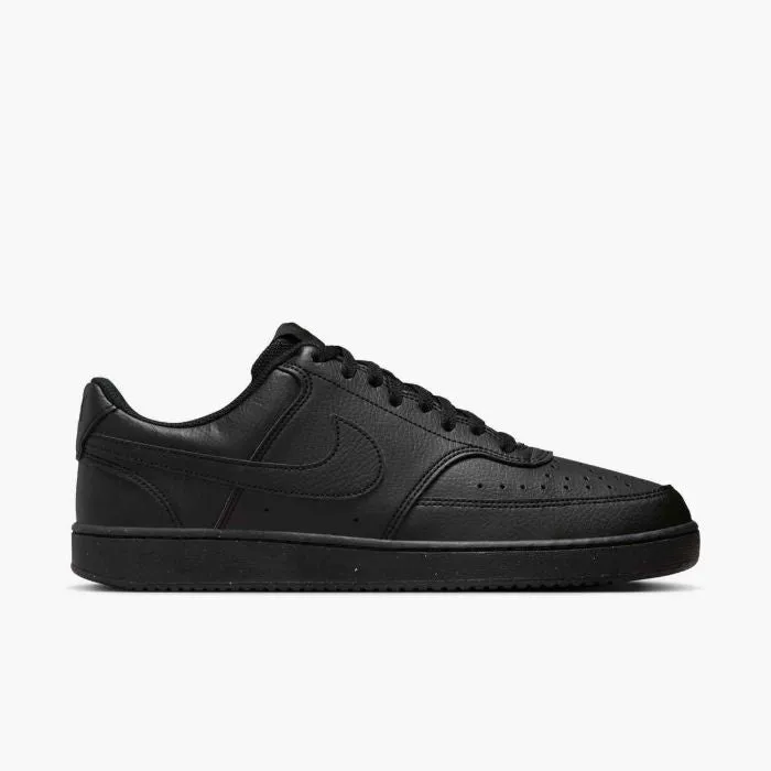 Nike - Court Vision Low Next Nature (Black/Black-Black)