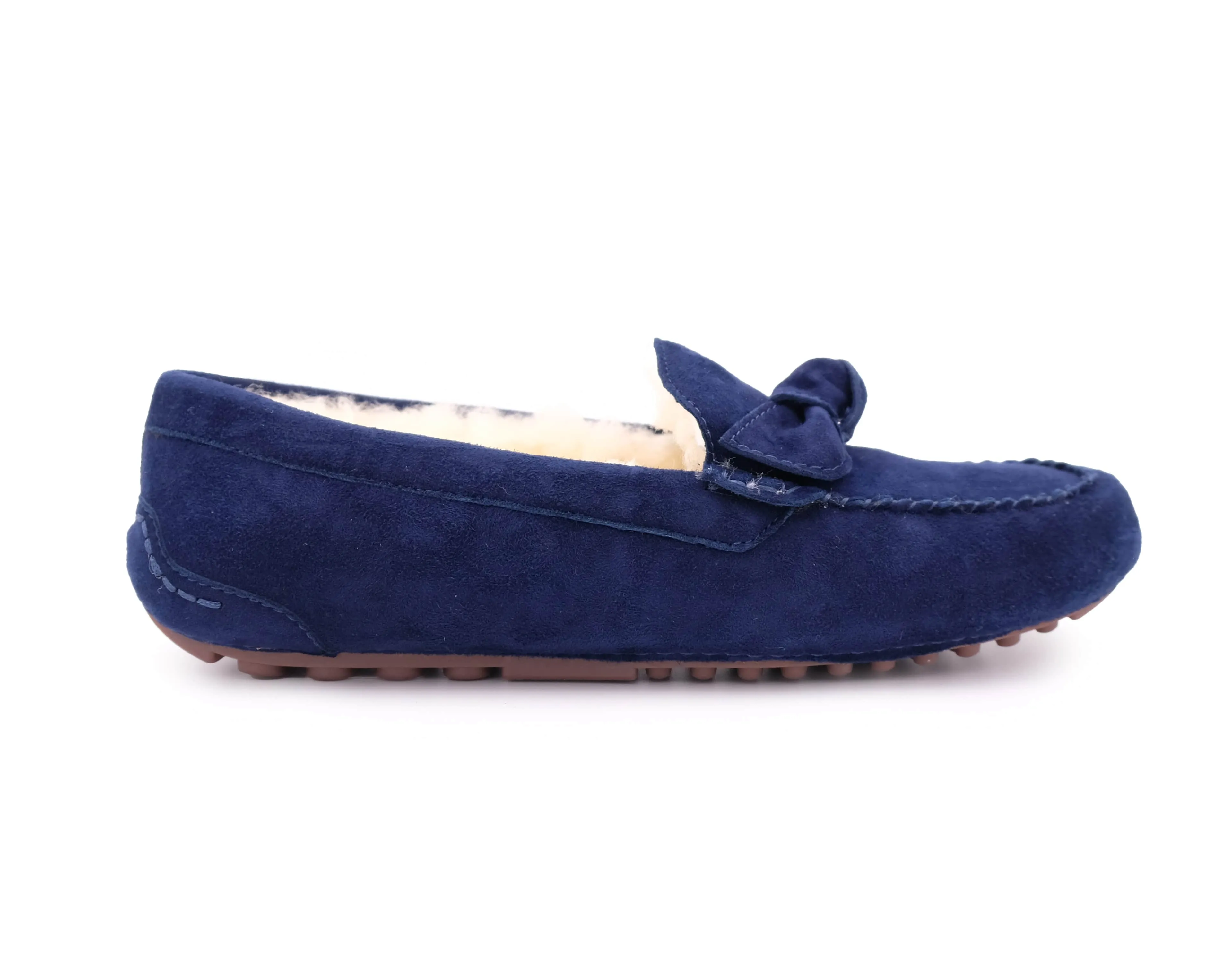 Niki - Water Resistant Leather Suede Loafers for Men, Women - Genuine Australian Sheepskin