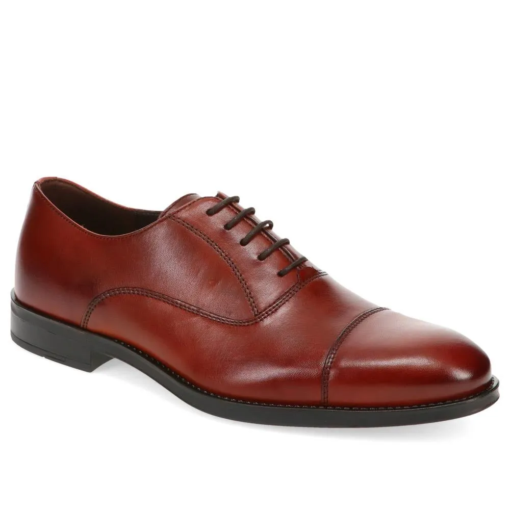 Smart Stitch-Detailed Leather Shoes - ITAR40003 / 325 827