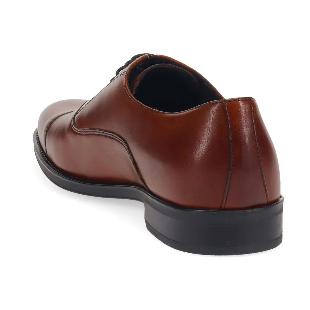 Smart Stitch-Detailed Leather Shoes - ITAR40003 / 325 827