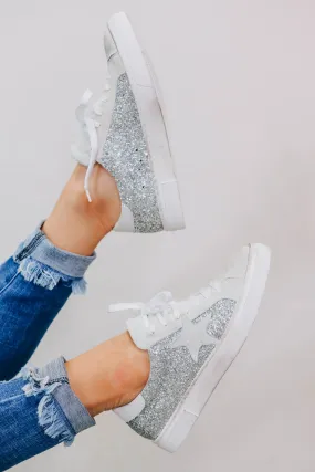 Steve Madden Rubie Glitter Sneakers