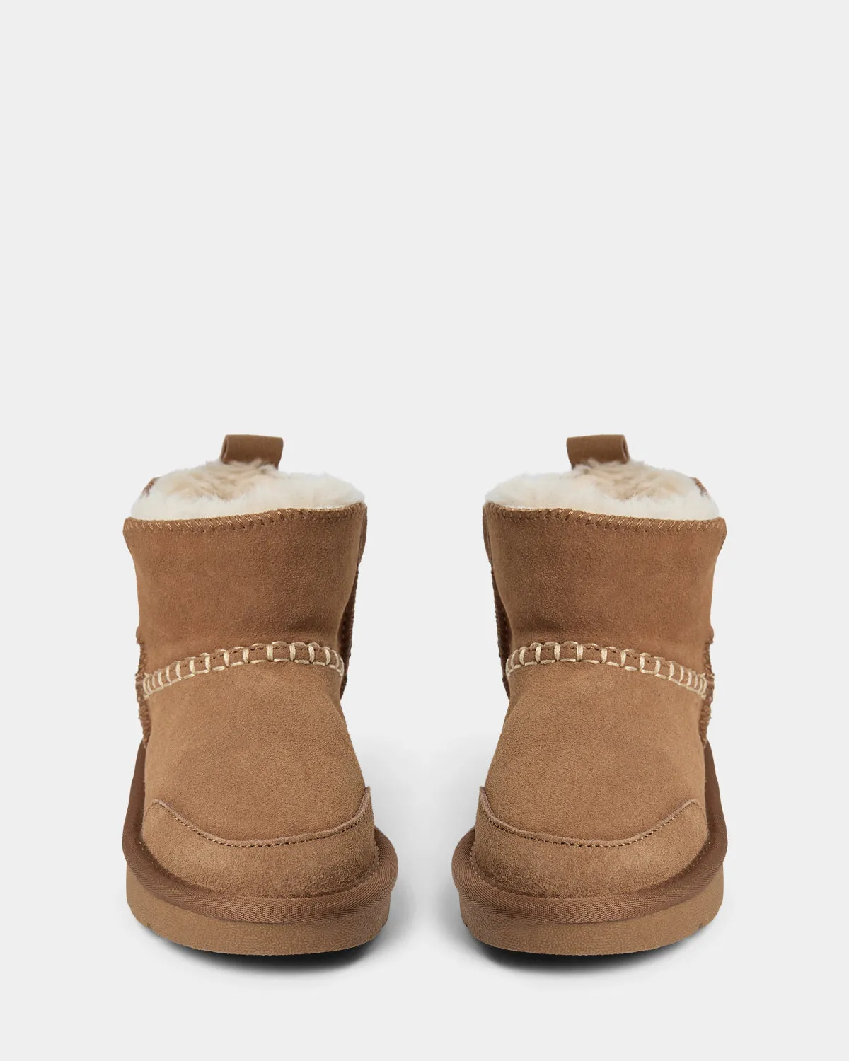 VALESK TEDDY BOOT - Tan