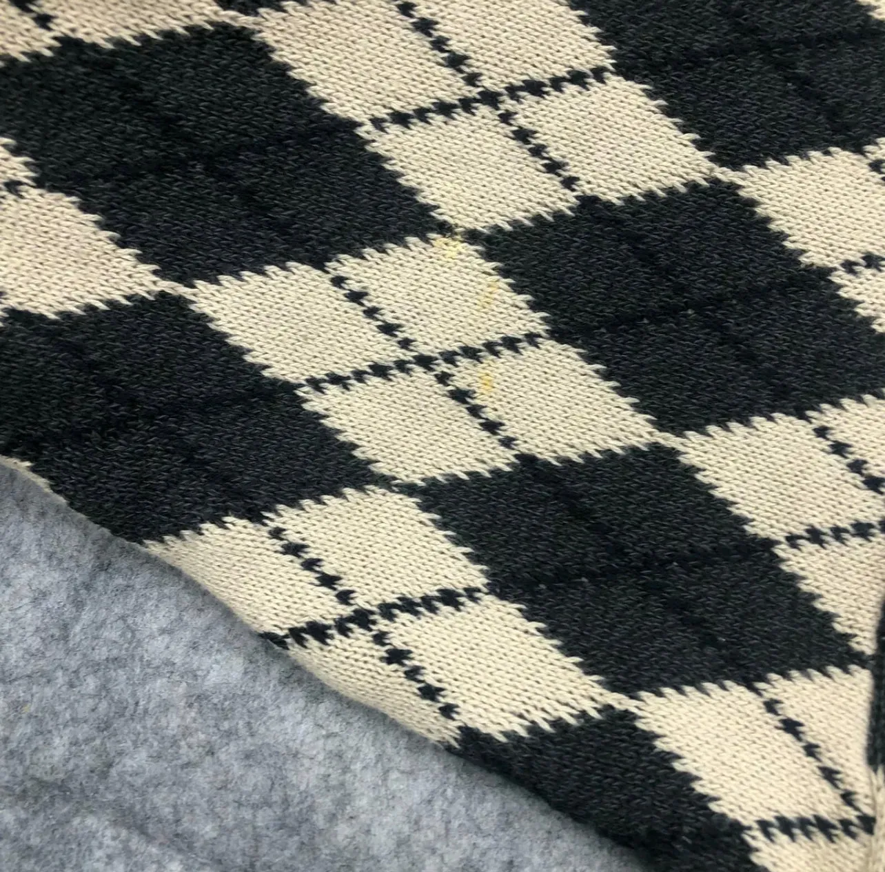 Vintage Argyle Knit