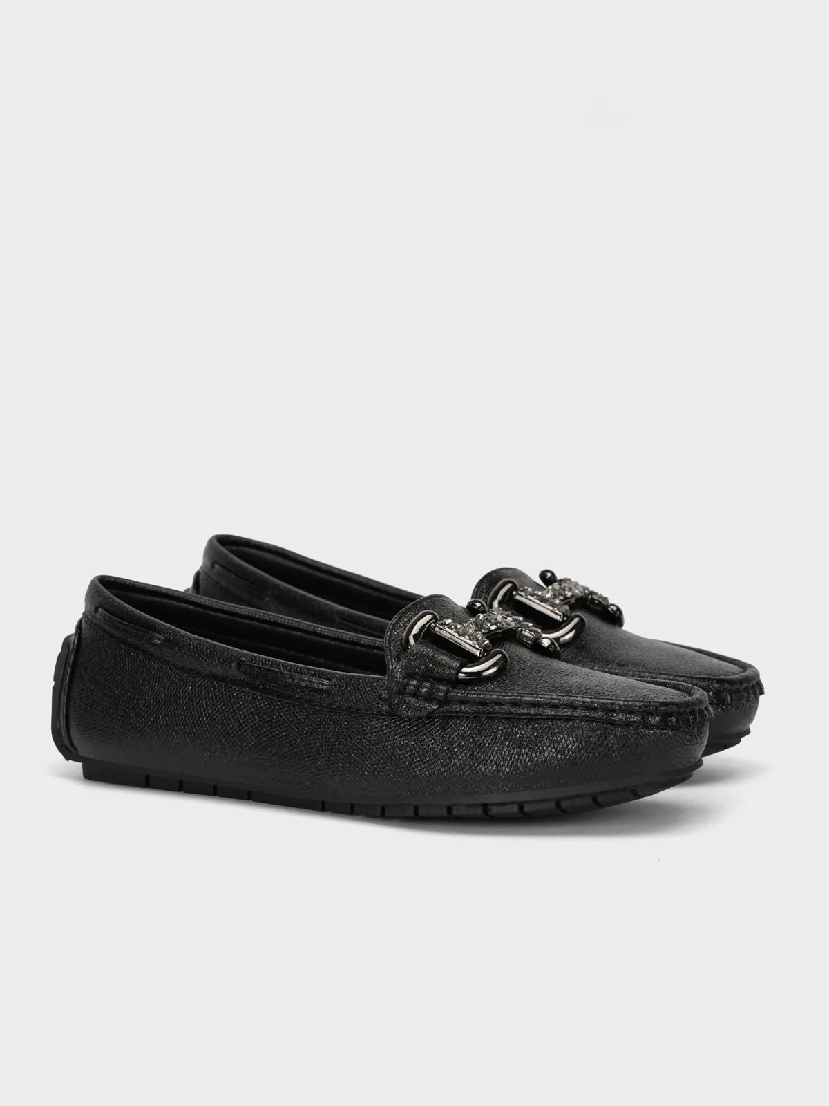 Women "FARGO" Round Toe Stylish Moccasins